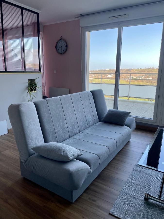Appartamento Le Panorama, échappée mer Dieppe&parking privé Rouxmesnil-Bouteilles Esterno foto