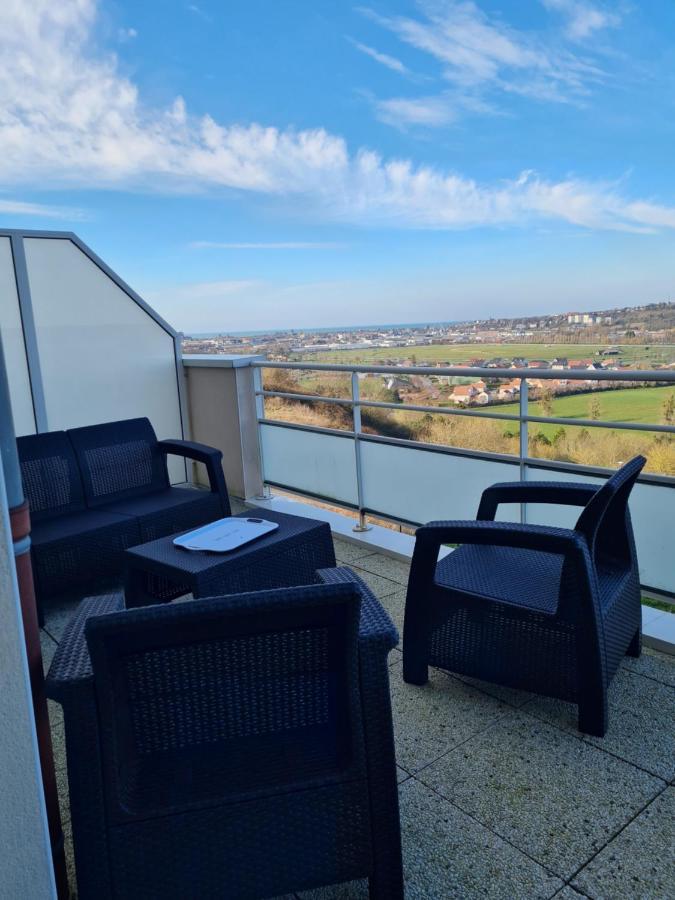 Appartamento Le Panorama, échappée mer Dieppe&parking privé Rouxmesnil-Bouteilles Esterno foto